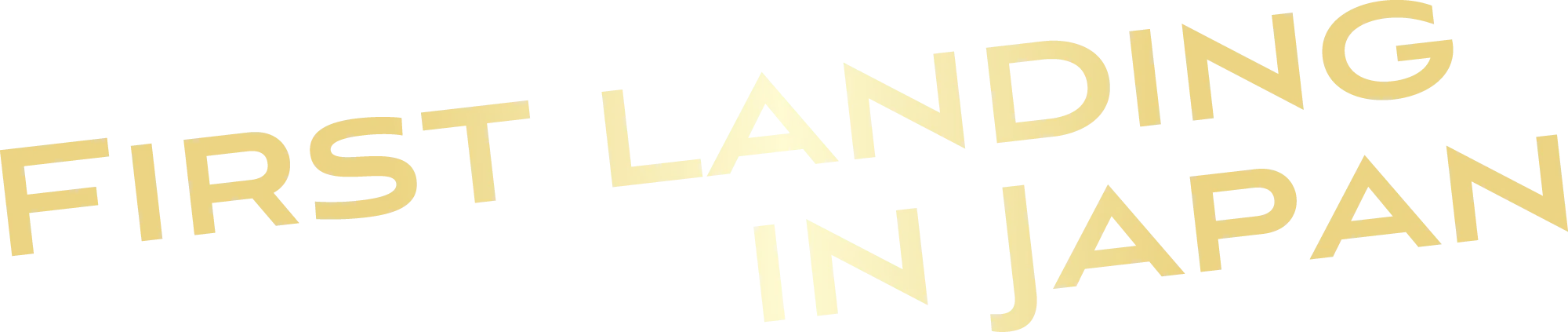 First landingin Japan